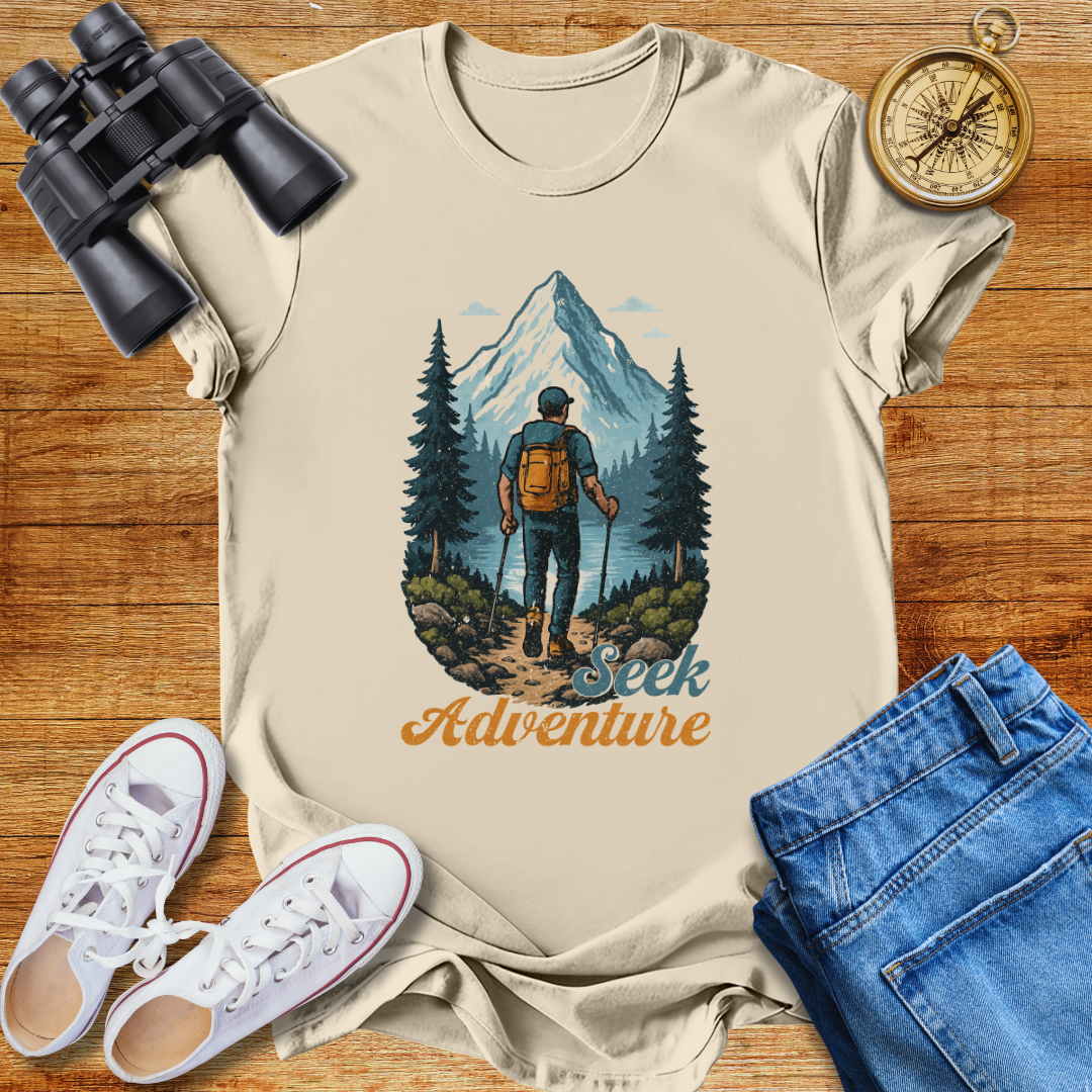 Seek Adventure Unisex Softstyle T-Shirt