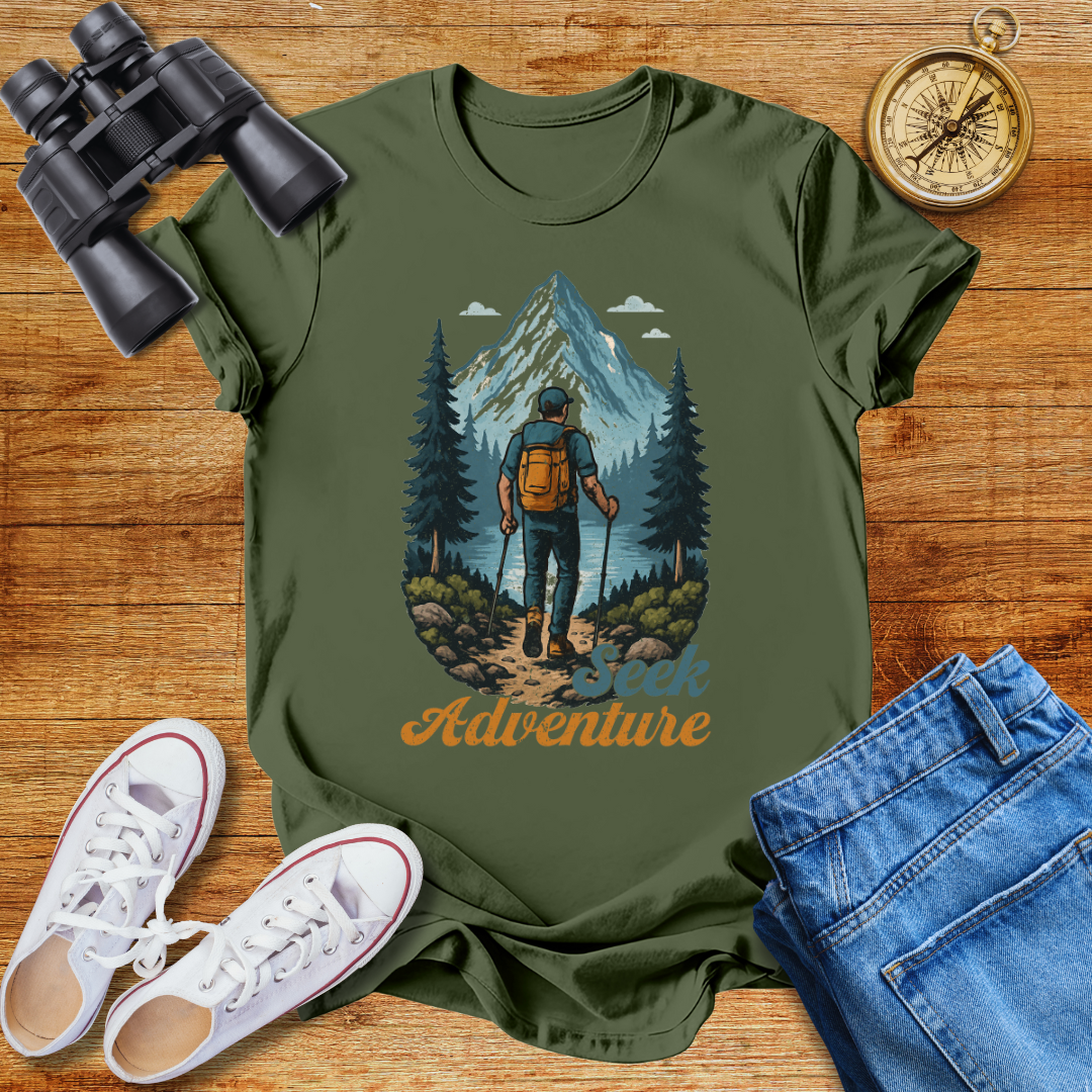 Seek Adventure Unisex Softstyle T-Shirt