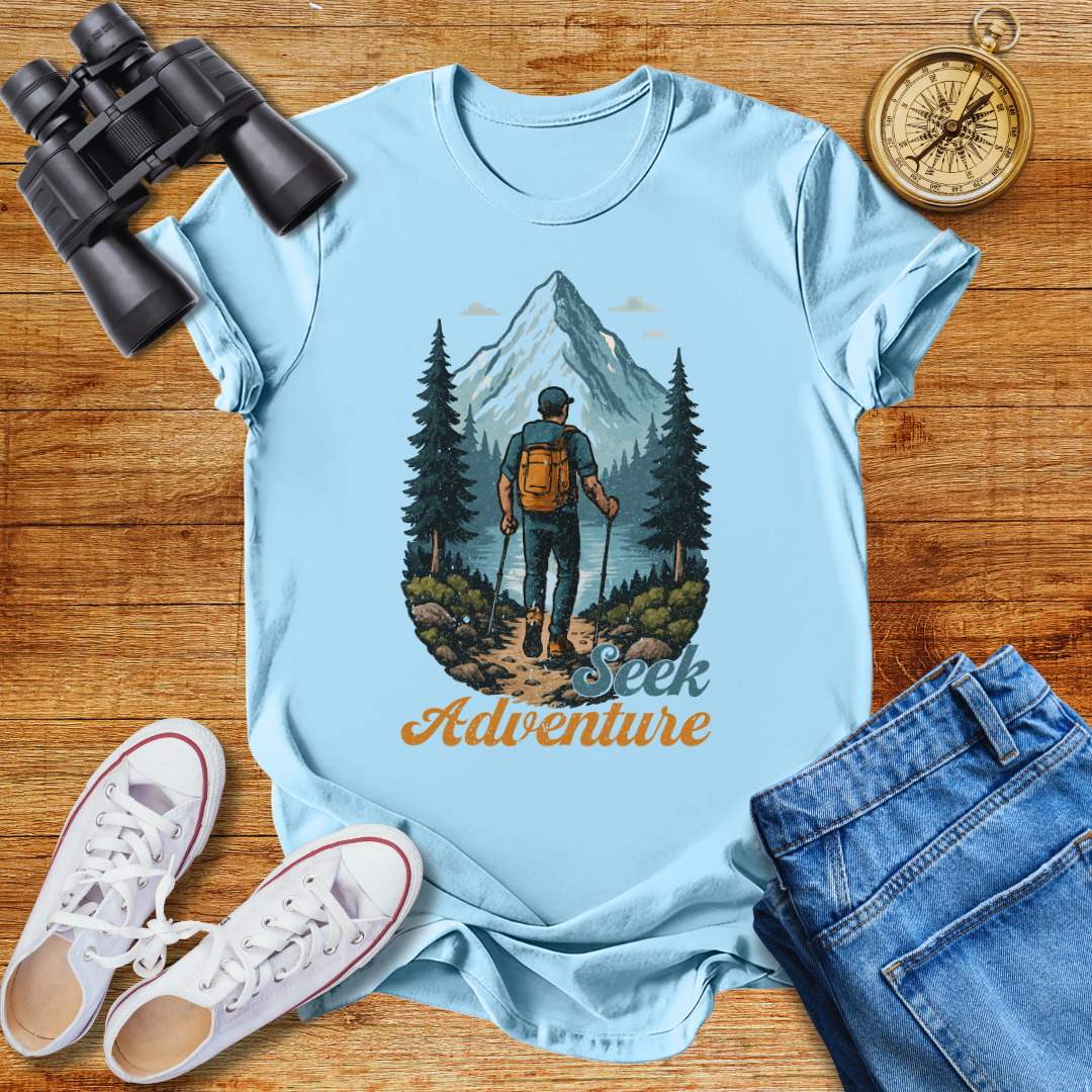 Seek Adventure Unisex Softstyle T-Shirt