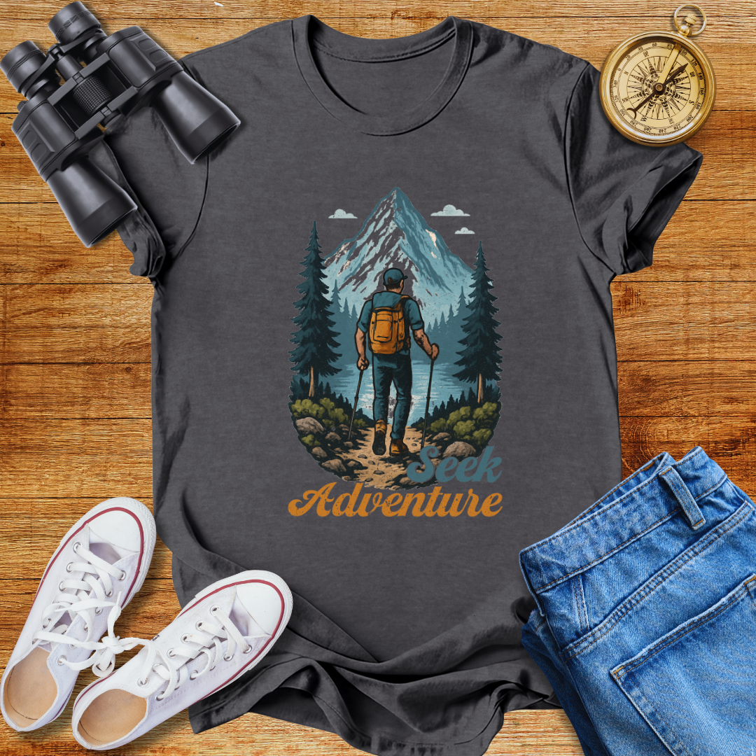 Seek Adventure Unisex Softstyle T-Shirt