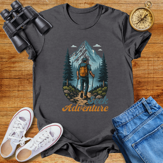 Seek Adventure Unisex Softstyle T-Shirt