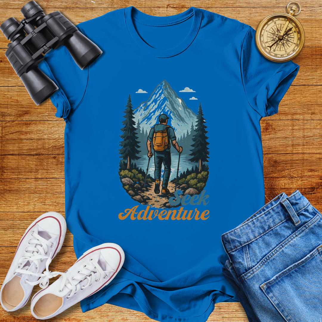 Seek Adventure Unisex Softstyle T-Shirt
