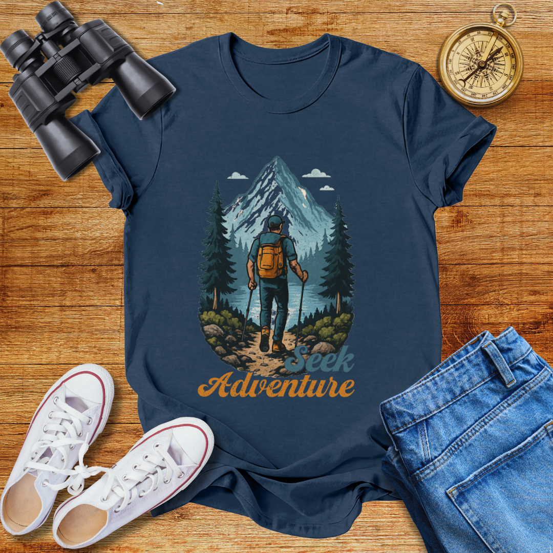 Seek Adventure Unisex Softstyle T-Shirt