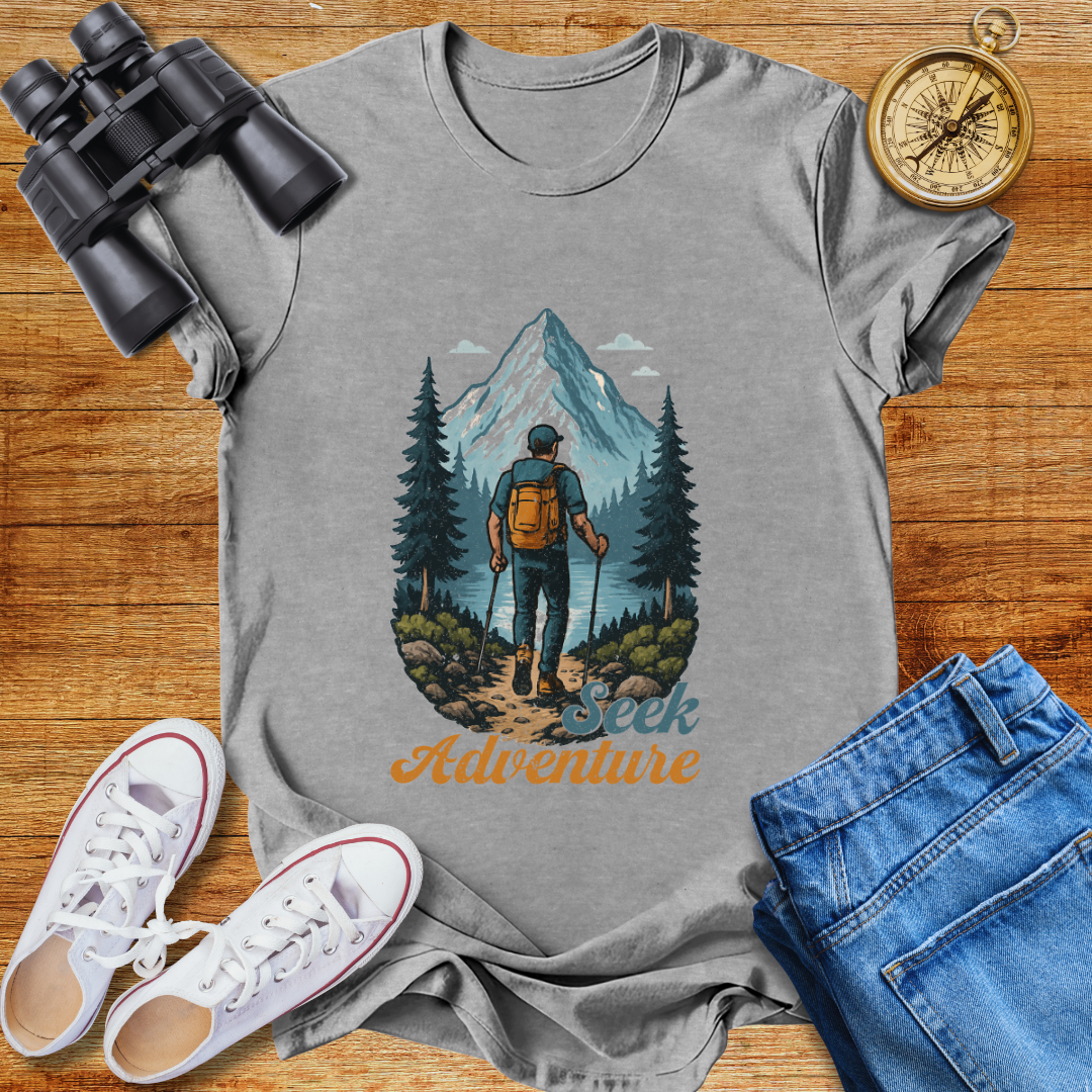 Seek Adventure Unisex Softstyle T-Shirt