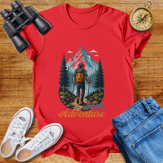Seek Adventure Unisex Softstyle T-Shirt