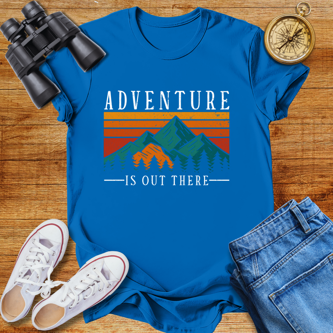 Adventure Is Out There Unisex Softstyle T-Shirt