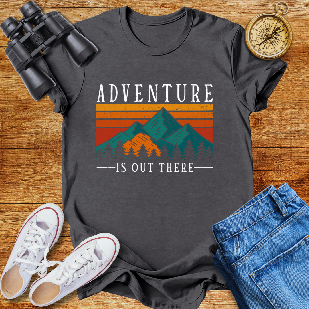 Adventure Is Out There Unisex Softstyle T-Shirt