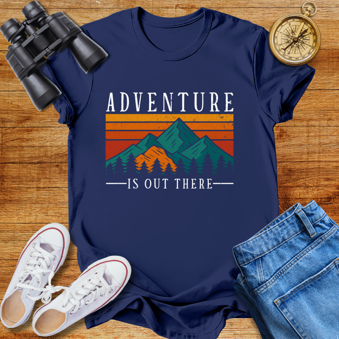 Adventure Is Out There Unisex Softstyle T-Shirt
