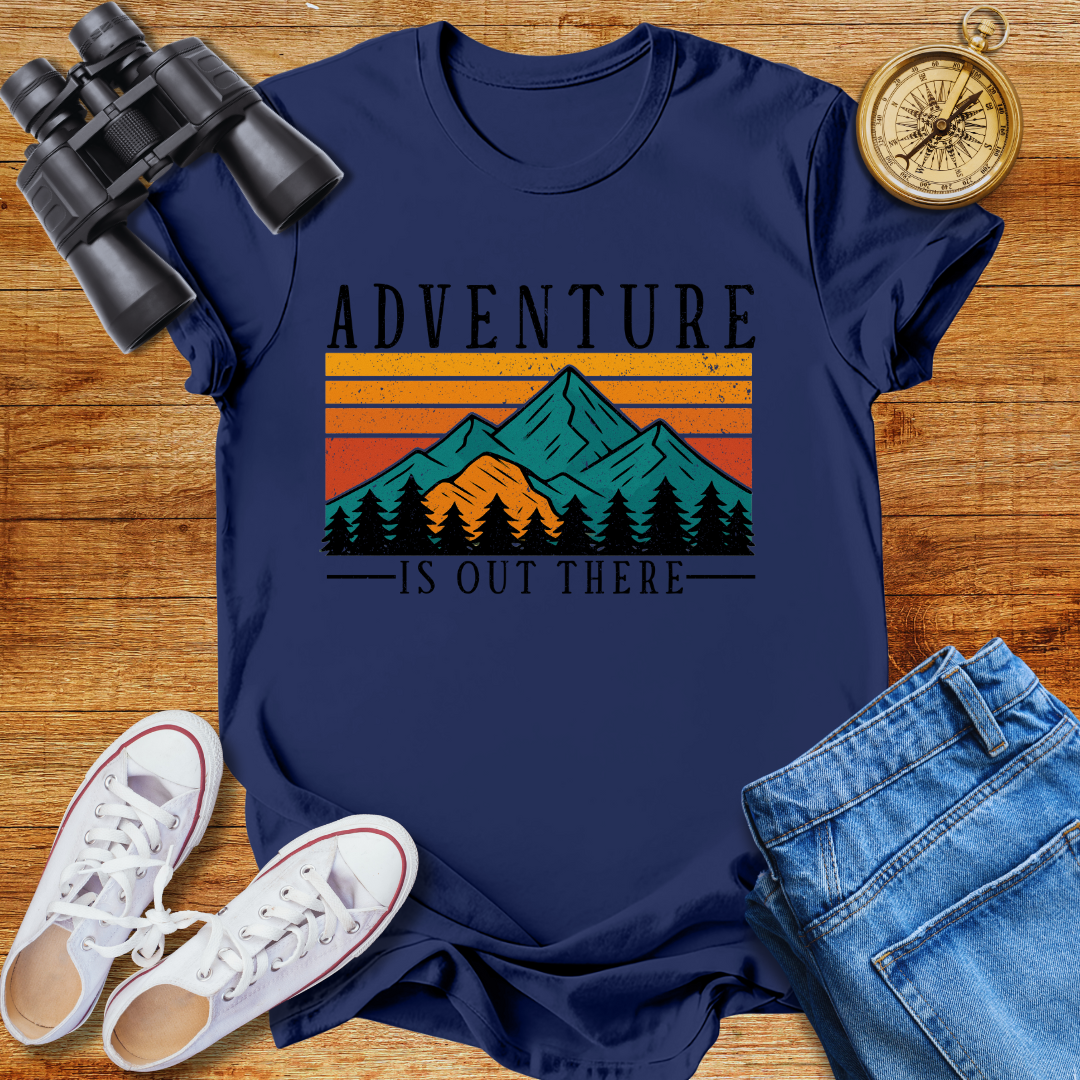 Adventure Is Out There Unisex Softstyle T-Shirt