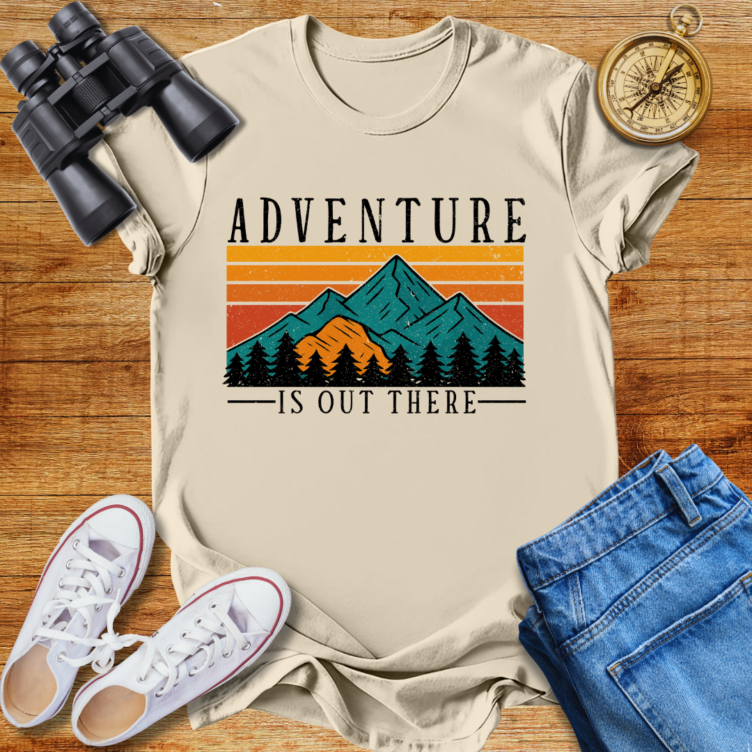 Adventure Is Out There Unisex Softstyle T-Shirt