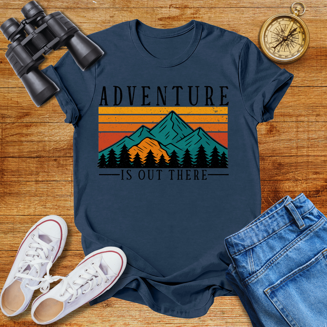 Adventure Is Out There Unisex Softstyle T-Shirt