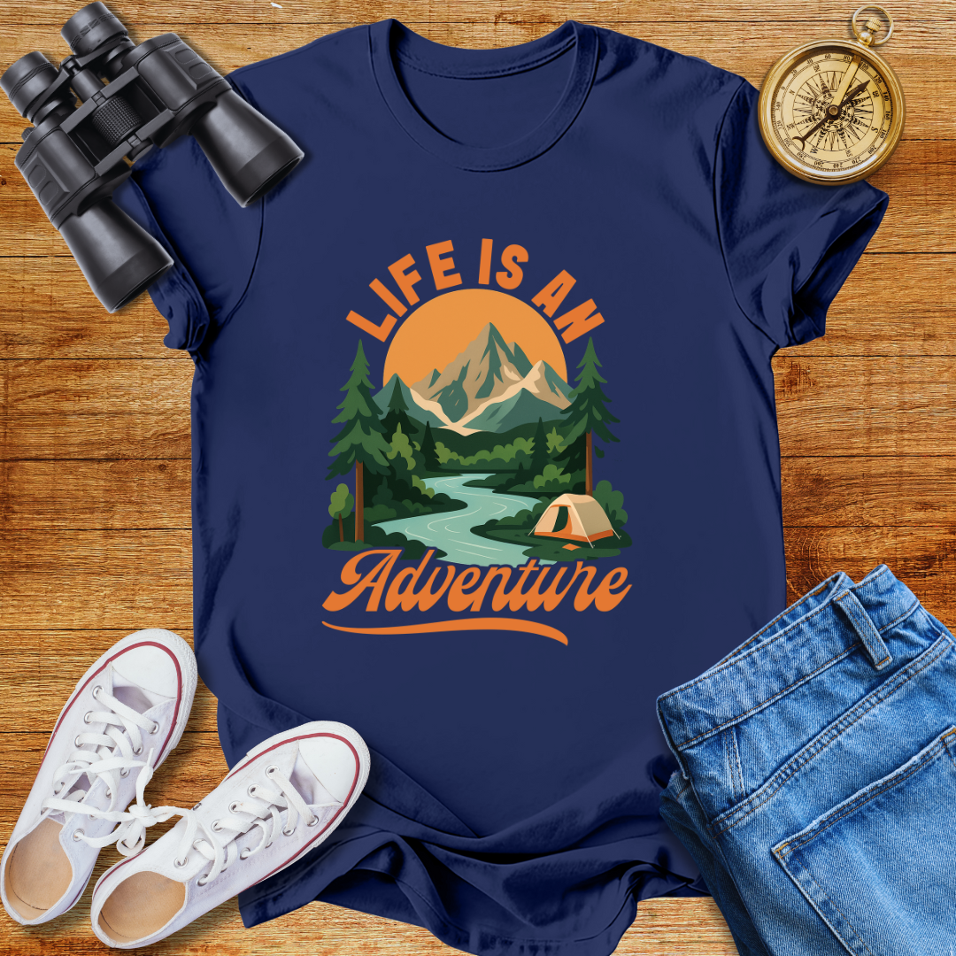 Life Is An Adventure Unisex Softstyle T-Shirt