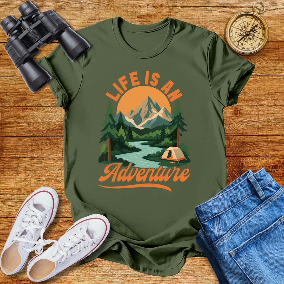 Life Is An Adventure Unisex Softstyle T-Shirt