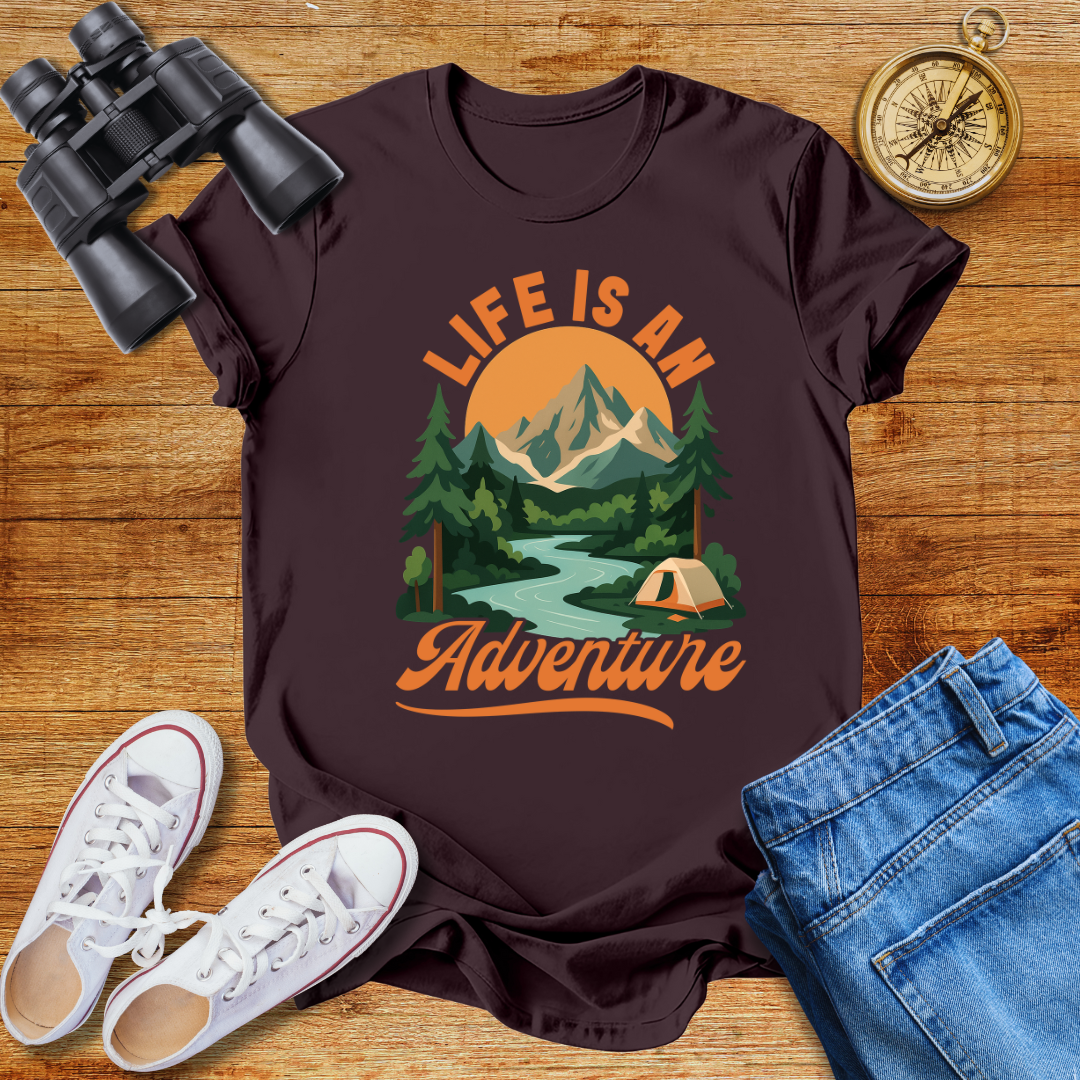 Life Is An Adventure Unisex Softstyle T-Shirt