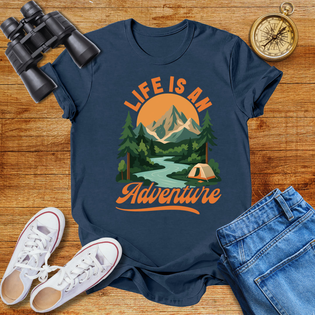 Life Is An Adventure Unisex Softstyle T-Shirt
