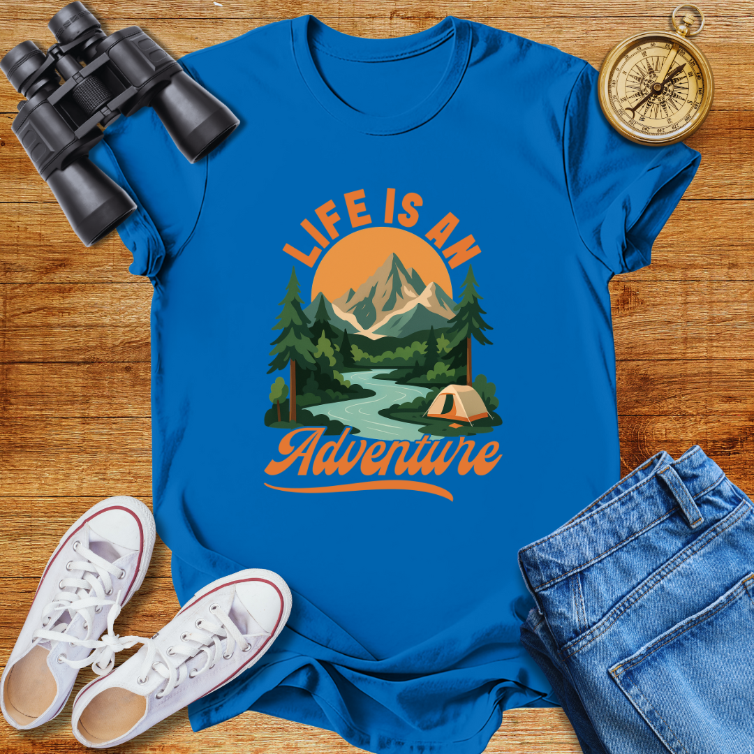 Life Is An Adventure Unisex Softstyle T-Shirt