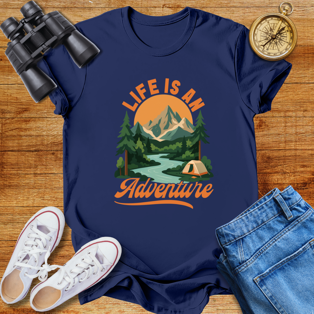 Life Is An Adventure Unisex Softstyle T-Shirt