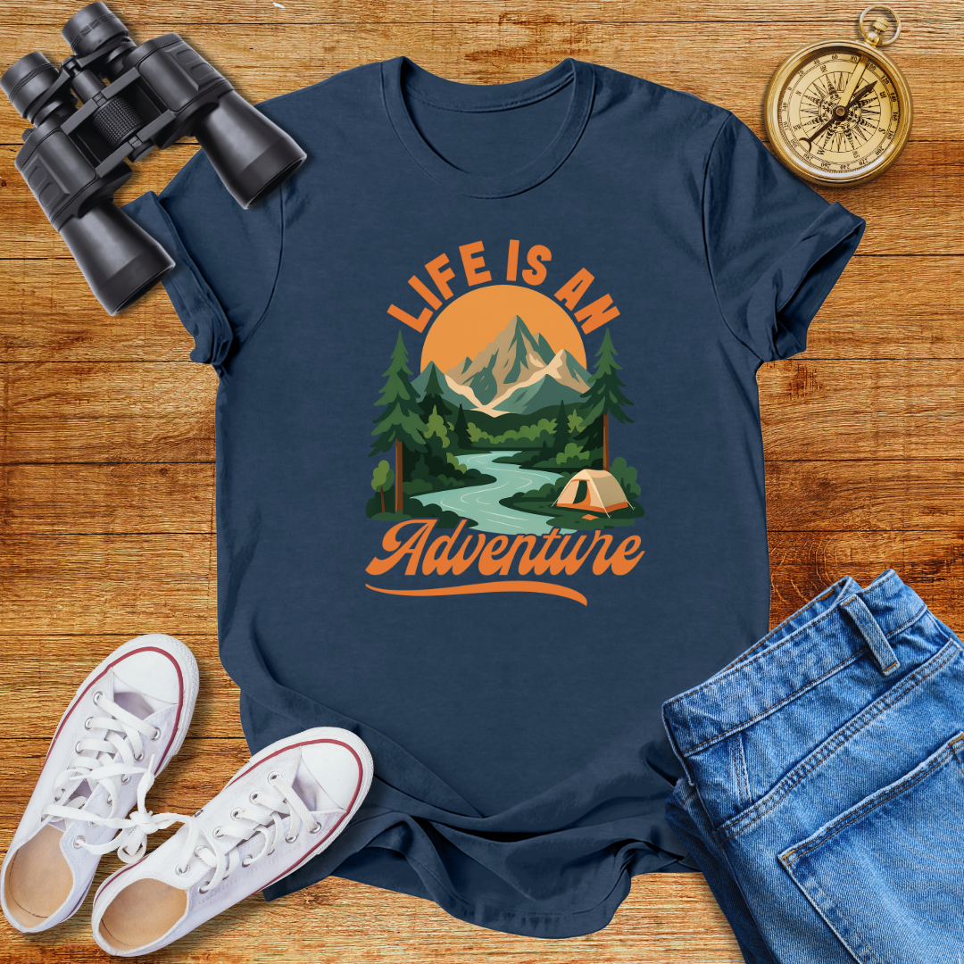 Life Is An Adventure Unisex Softstyle T-Shirt