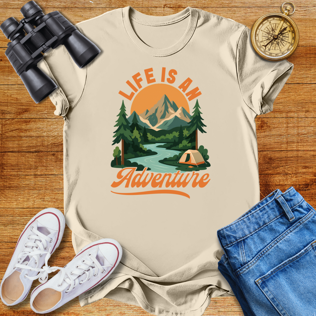 Life Is An Adventure Unisex Softstyle T-Shirt