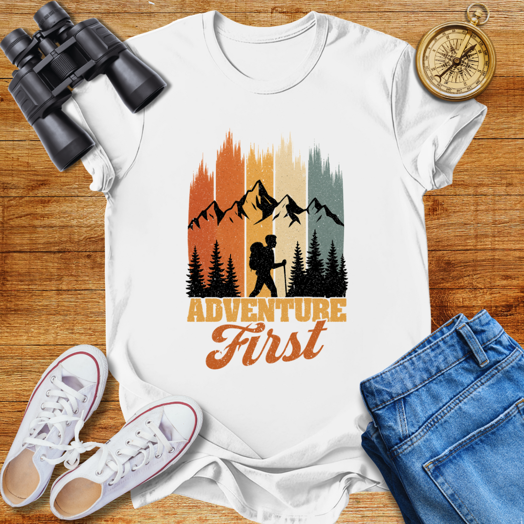 Adventure First Unisex Softstyle T-Shirt
