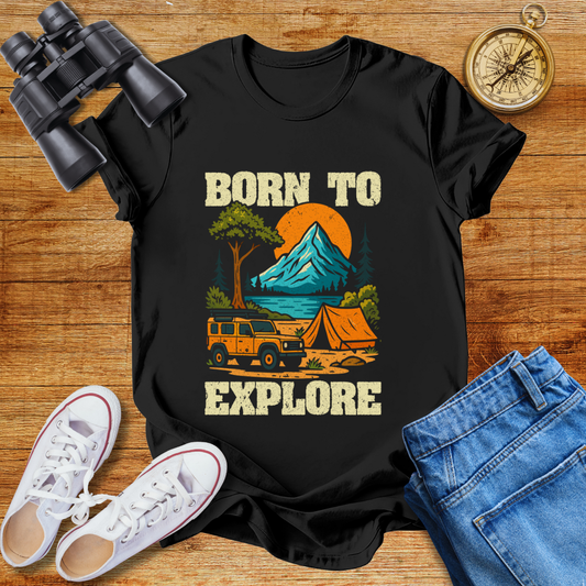 Born To Explore Unisex Softstyle T-Shirt