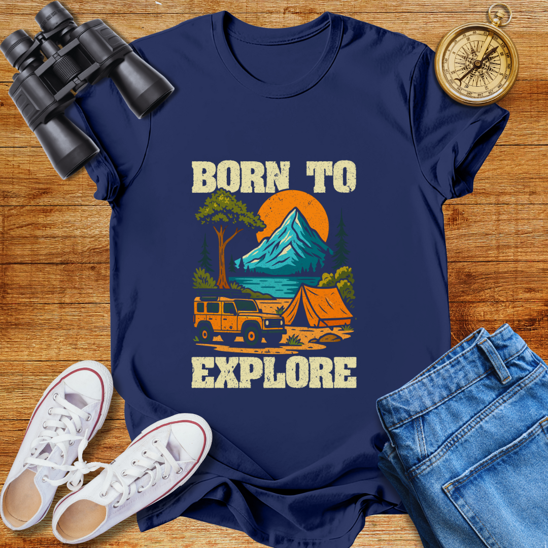 Born To Explore Unisex Softstyle T-Shirt