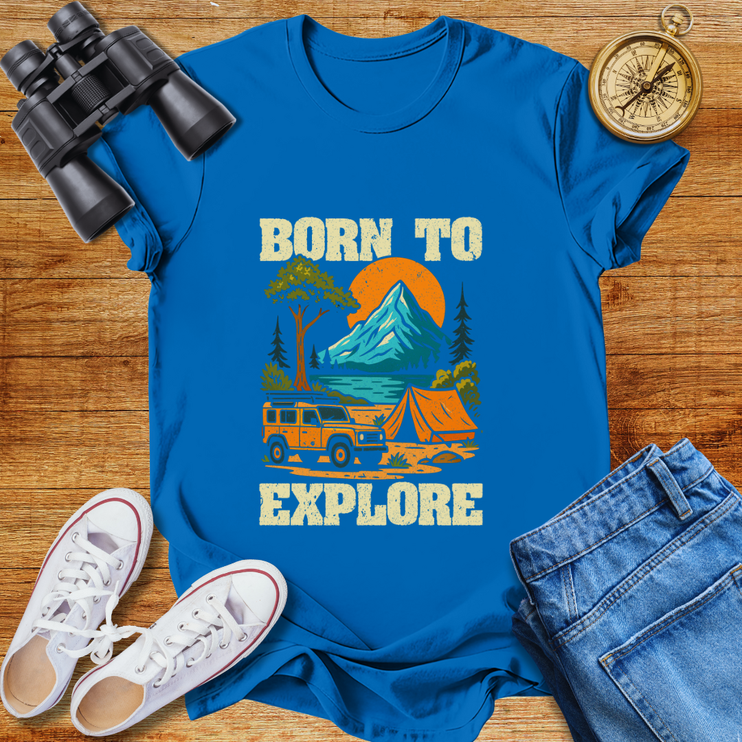 Born To Explore Unisex Softstyle T-Shirt