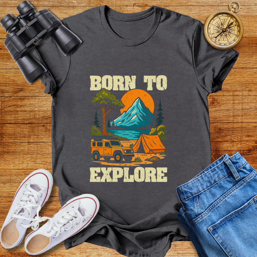 Born To Explore Unisex Softstyle T-Shirt