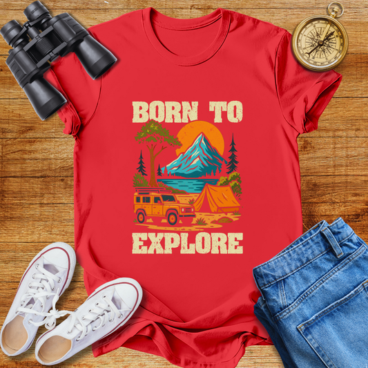 Born To Explore Unisex Softstyle T-Shirt