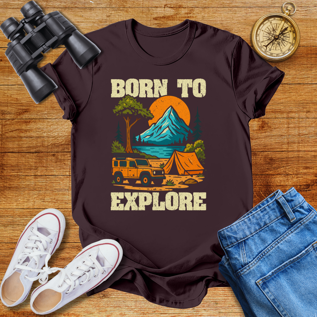 Born To Explore Unisex Softstyle T-Shirt