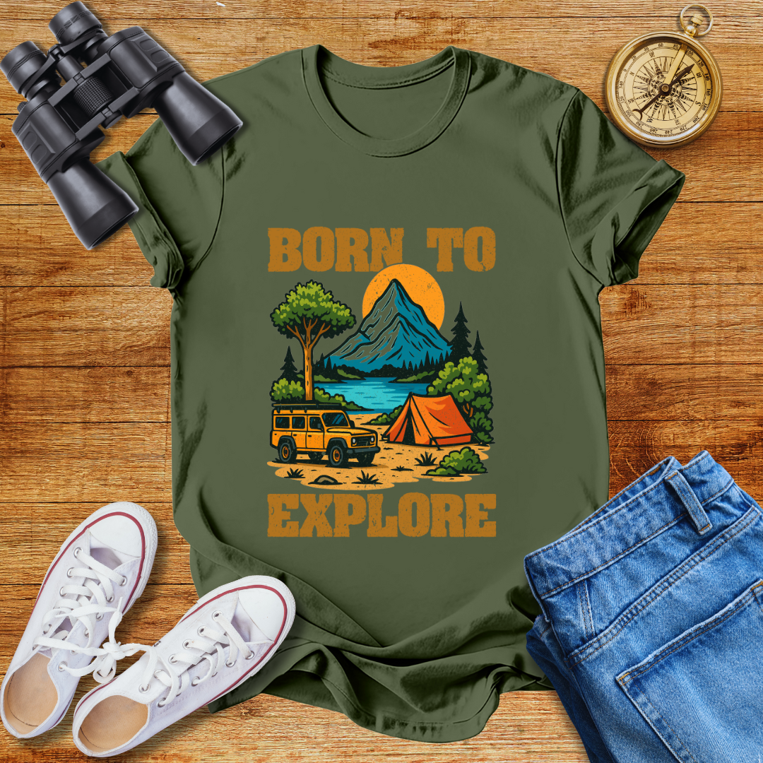 Born to Explore  Unisex T-Shirt