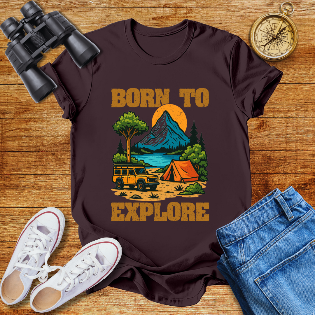 Born to Explore  Unisex T-Shirt