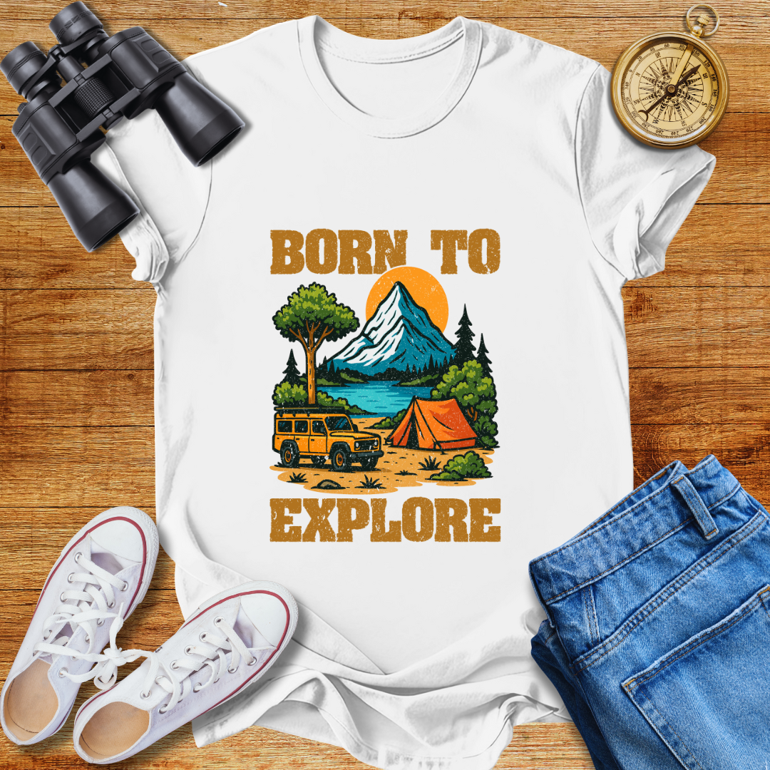 Born to Explore  Unisex T-Shirt
