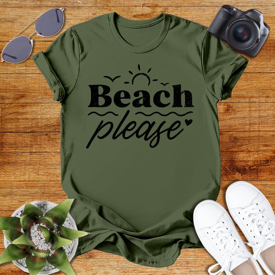 Beach Please Unisex  T-Shirt