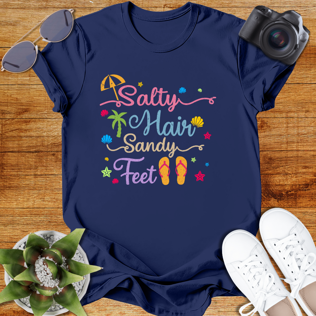 Salty Hair Sandy Hair Unisex  T-Shirt
