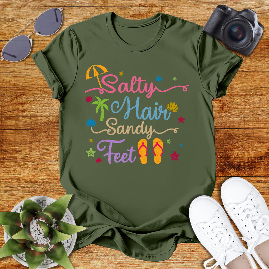 Salty Hair Sandy Hair Unisex  T-Shirt