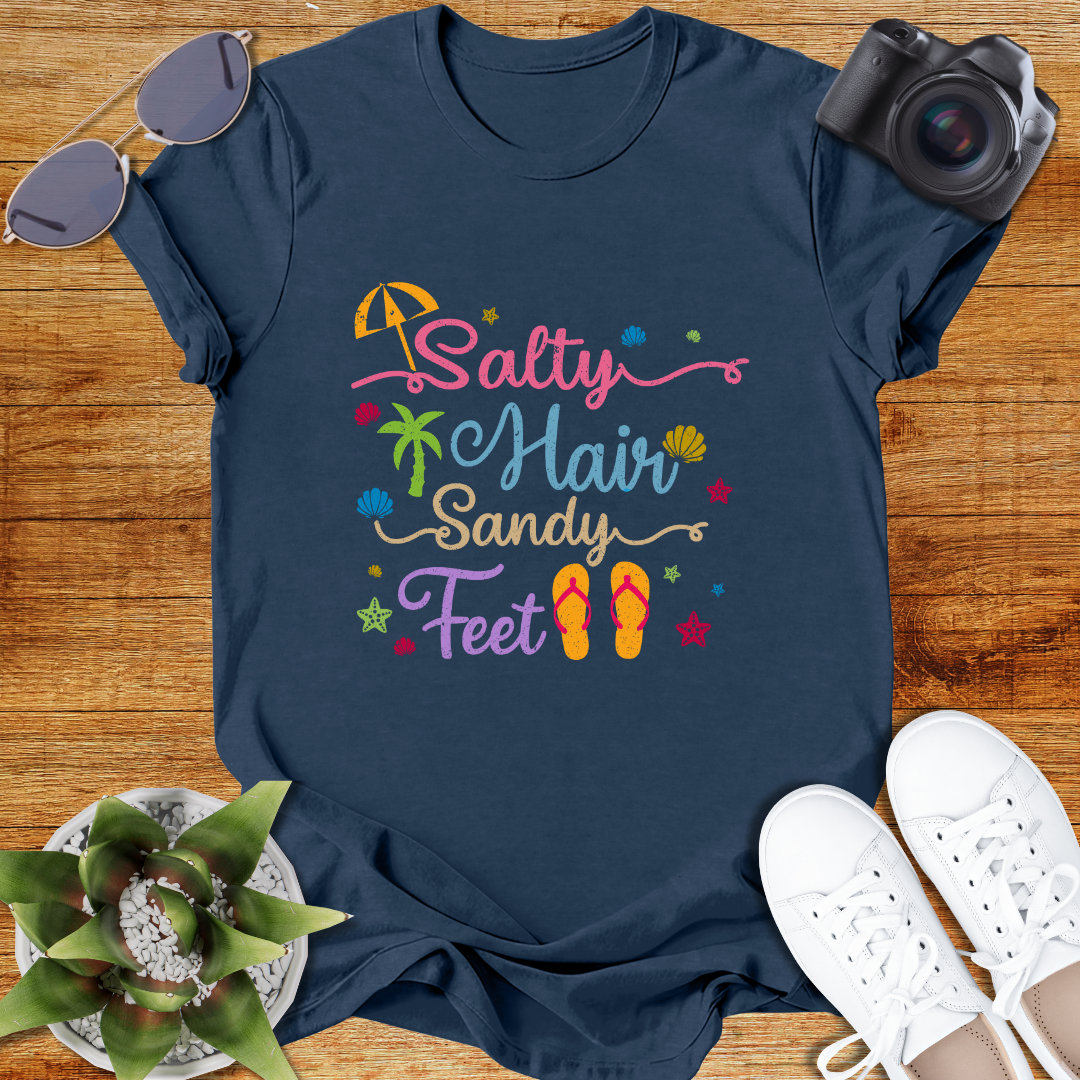 Salty Hair Sandy Hair Unisex  T-Shirt