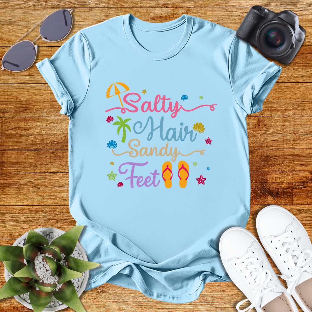 Salty Hair Sandy Hair Unisex  T-Shirt