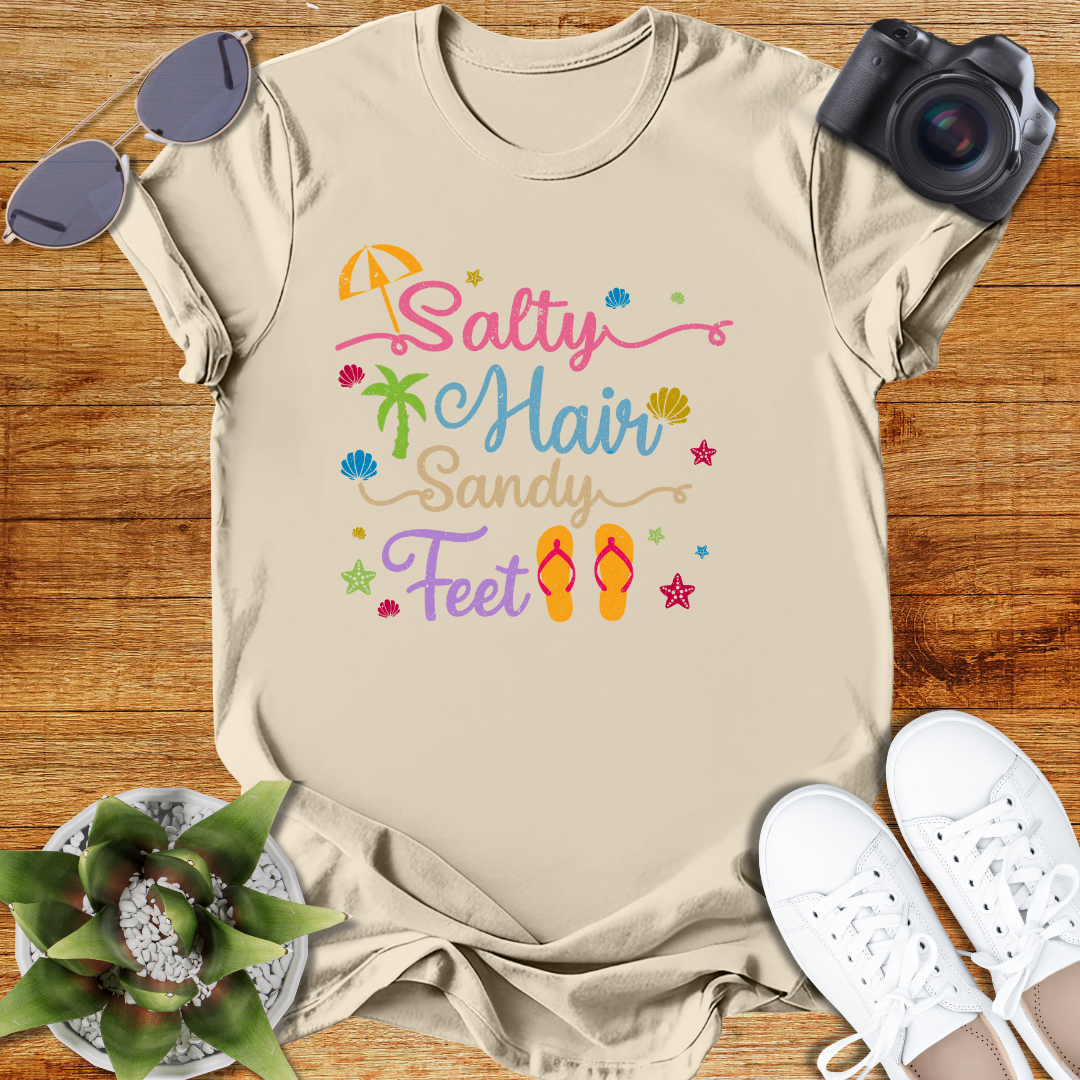 Salty Hair Sandy Hair Unisex  T-Shirt
