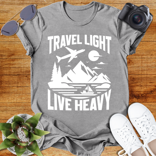 Travel Light Live Heavy Unisex Softstyle T-Shirt