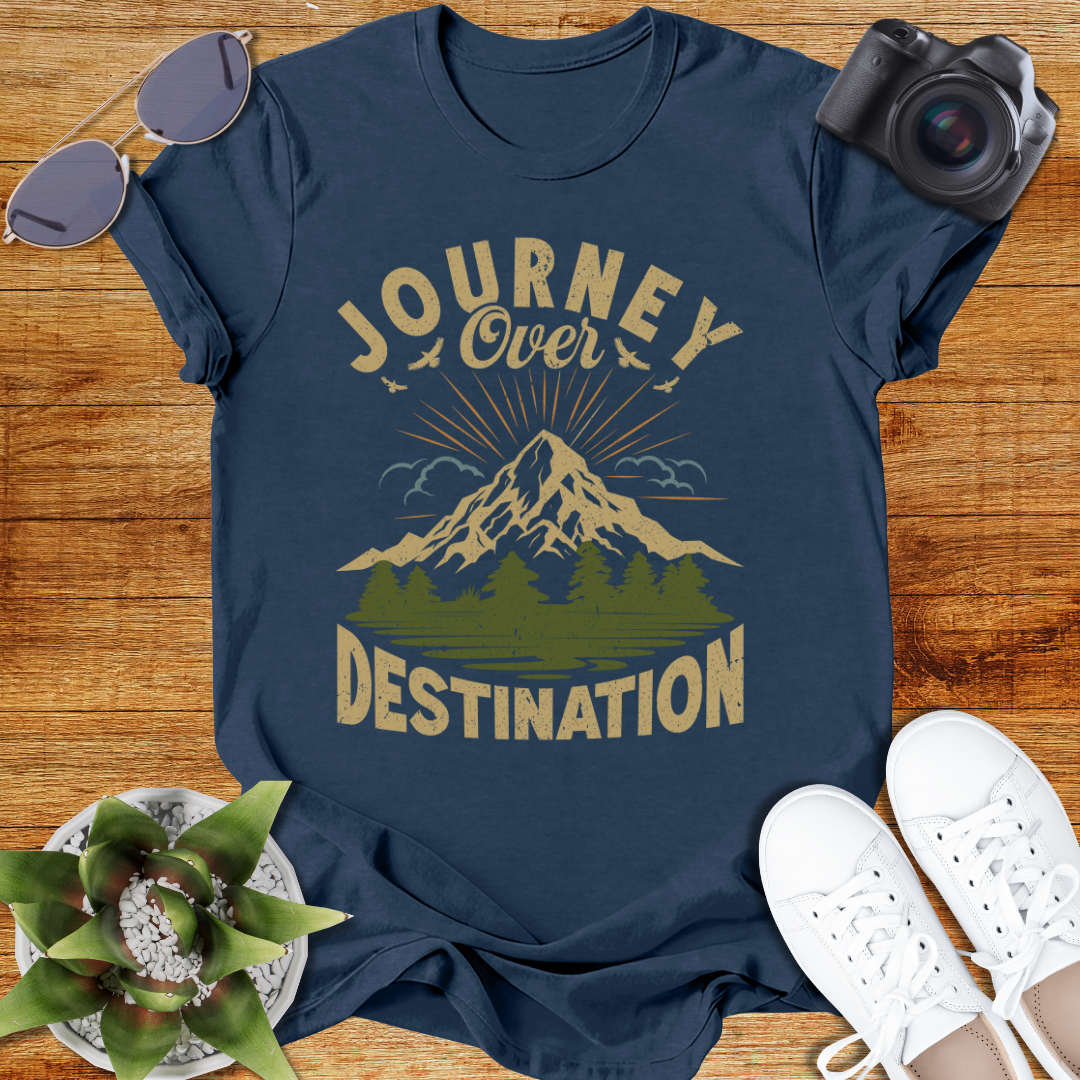 Journey Over Destination Unisex Softstyle T-Shirt