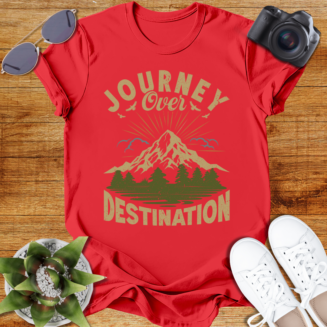 Journey Over Destination Unisex Softstyle T-Shirt