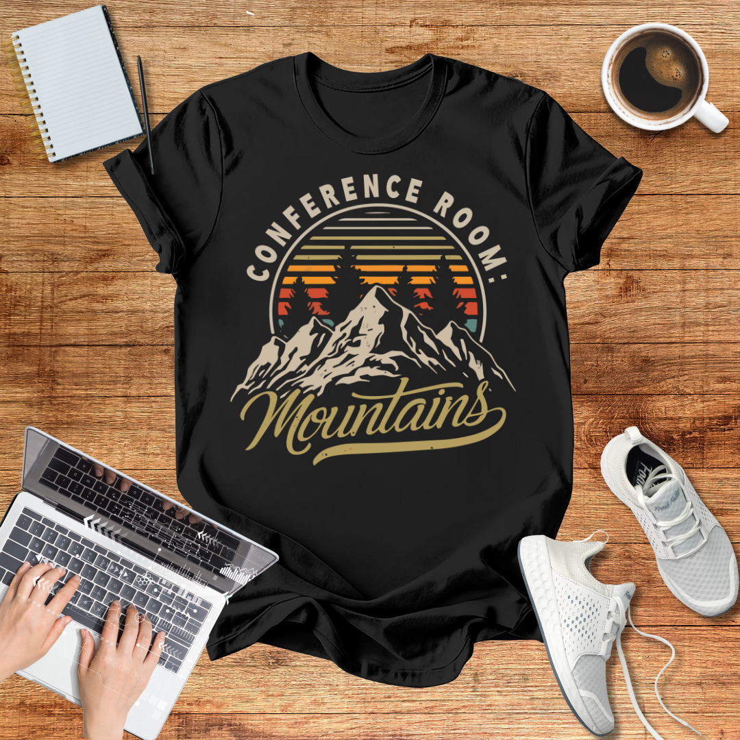 Conference Room : Mountains Unisex T-Shirt