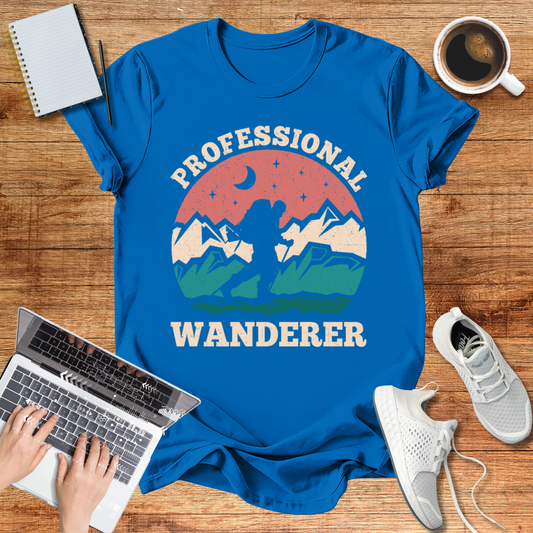 Professional Wanderer Unisex T-Shirt
