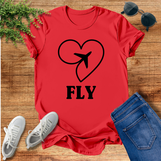 Fly Unisex Travel T-Shirt