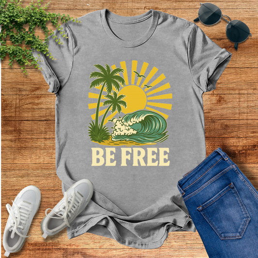 Be Free Unisex Travel T-Shirt