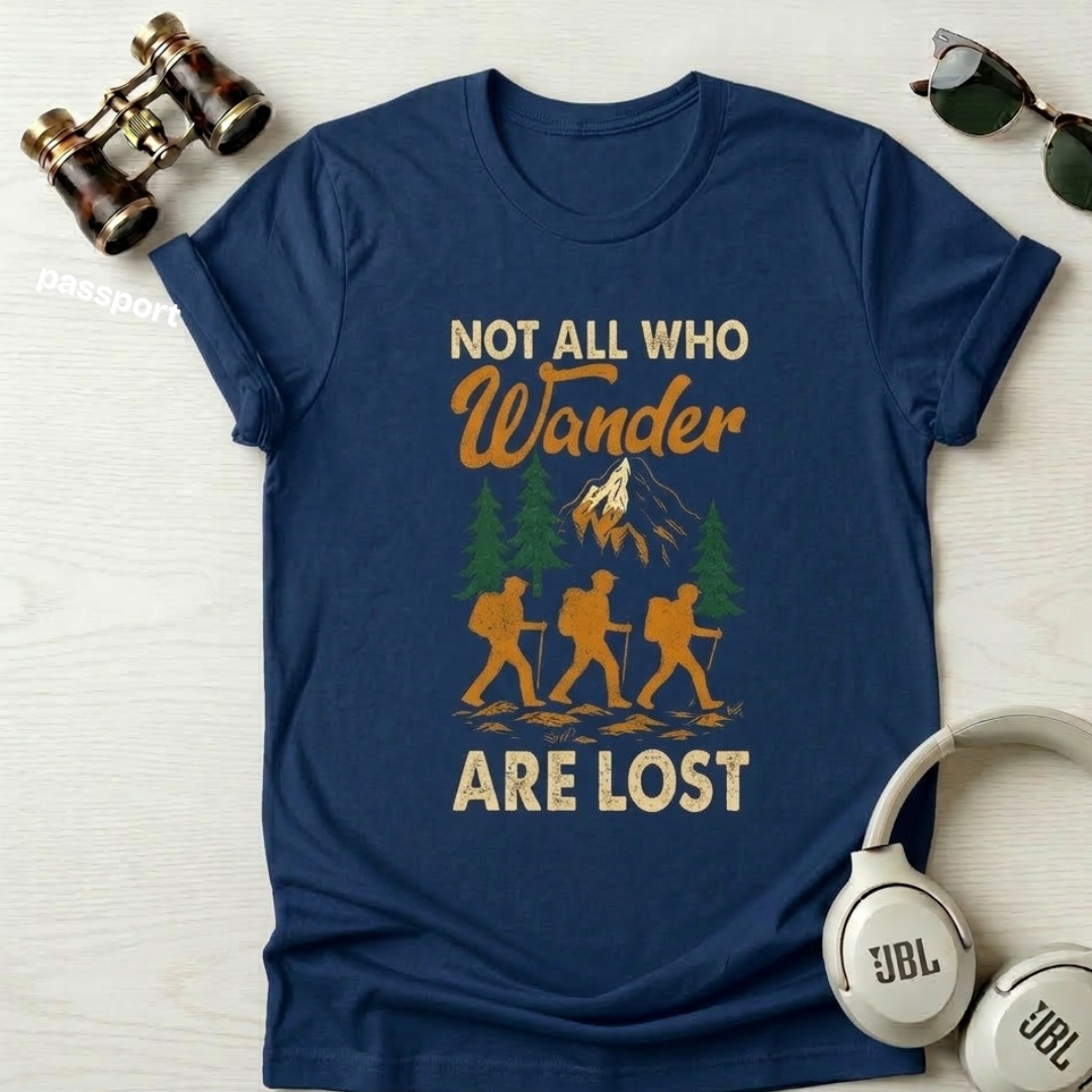 Not All Who Wander Are Lost Unisex T-Shirt