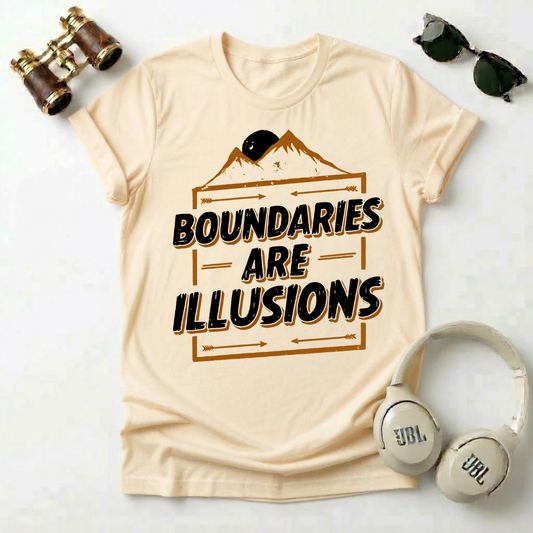 Boundaries Are Illusions Unisex T-Shirt
