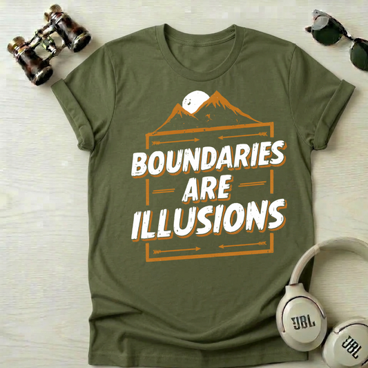 "Boundaries Are Illusions" Unisex T-Shirt