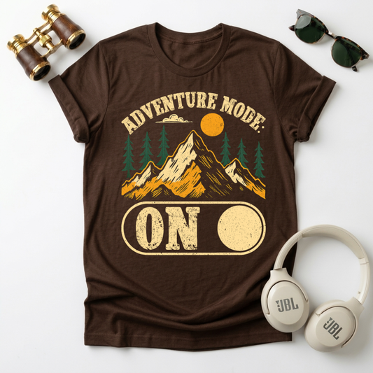 Adventure Mode On Unisex T-Shirt